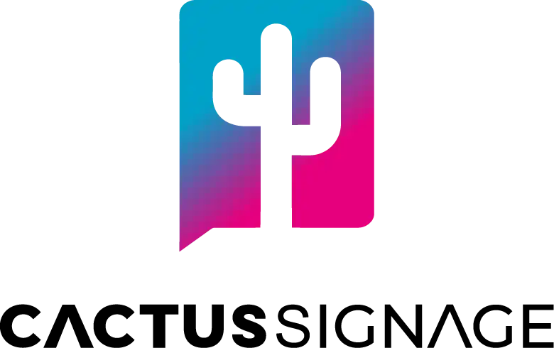 Cactus cartelería digital